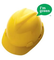 Casco V-Gard GREEN MSA