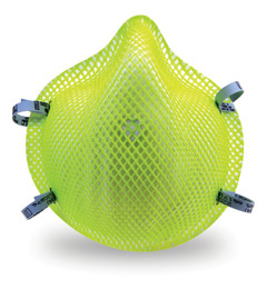 Respirador Desechable Moldex N95 2200 Hi-Vis
