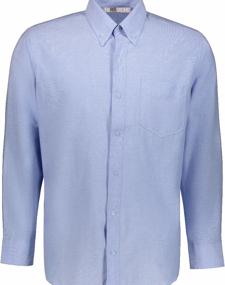 Camisa Oxford Azul